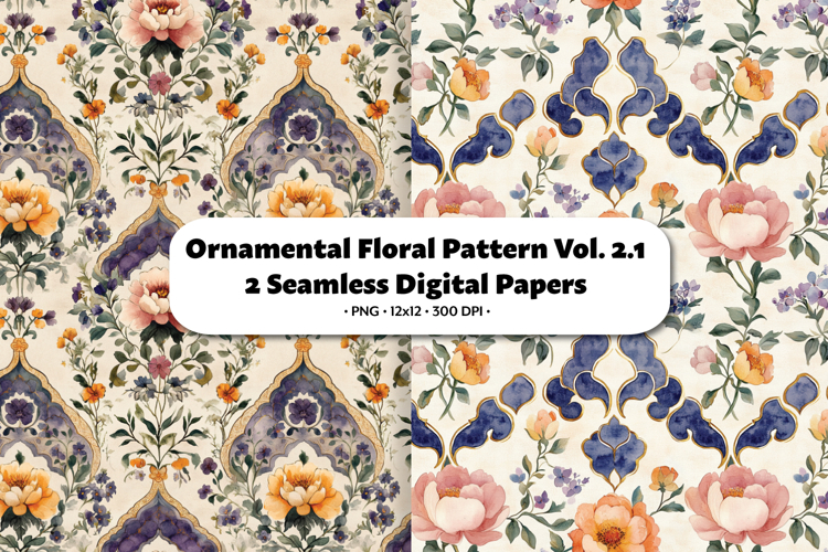 Floral Pattern Png Image 12