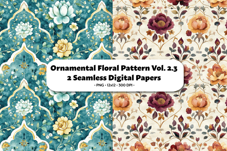 Floral Pattern Png Image 10