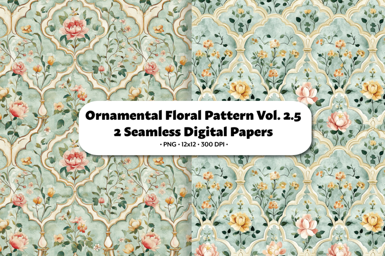 Floral Pattern Png Image 8