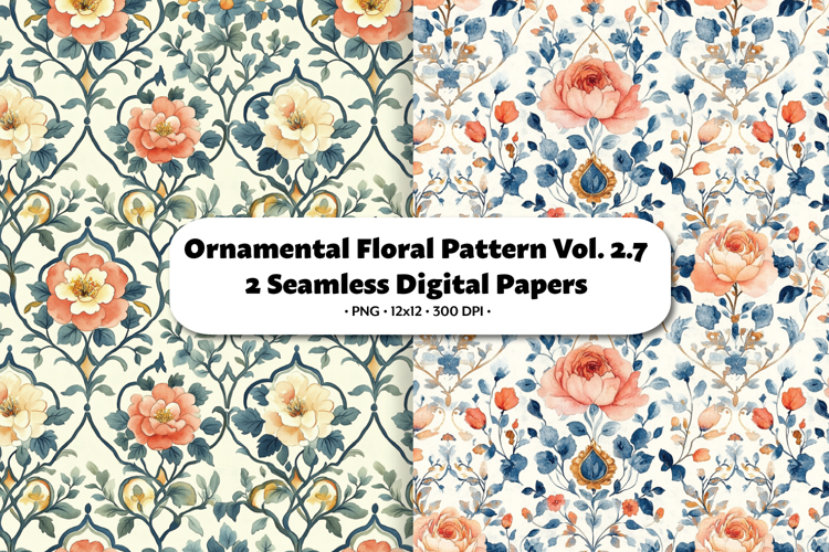 Floral Pattern Png Image 6