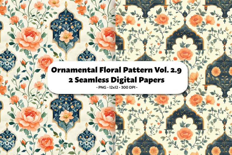 Floral Pattern Png Image 4