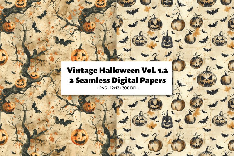 Halloween Seamless Pattern Image 13