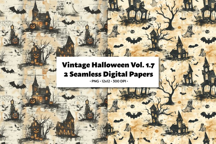 Halloween Seamless Pattern Image 8