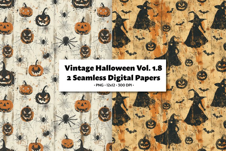 Halloween Seamless Pattern Image 7