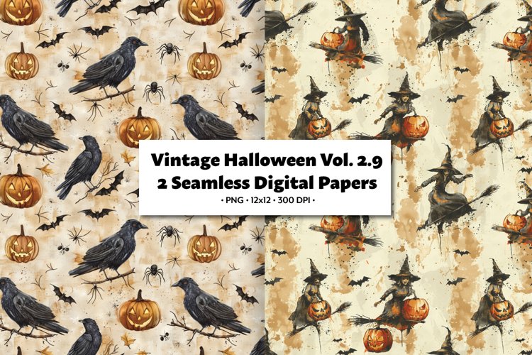 Halloween Seamless Pattern Image 21