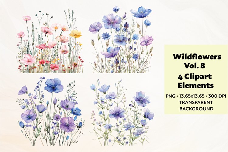 Wildflower Clipart Image 17