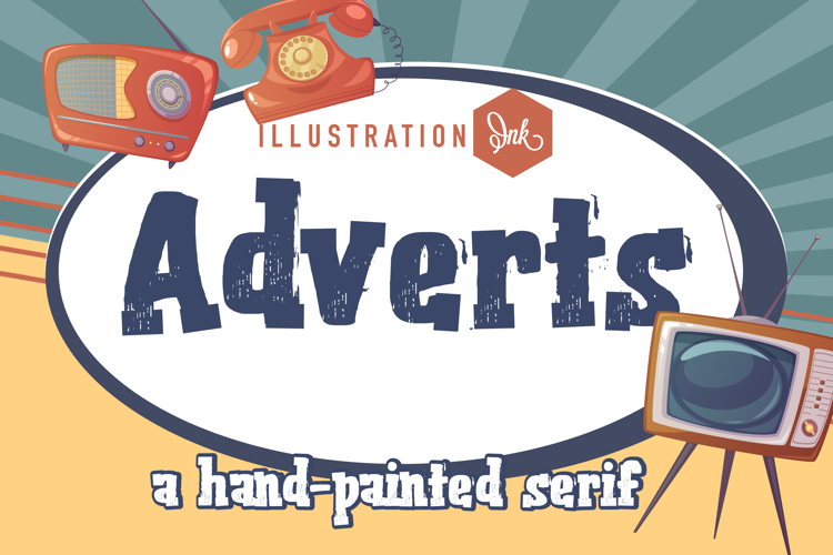 Adverts Font Family