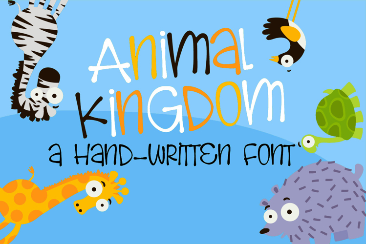 Animal Kingdom Font Family example image 1