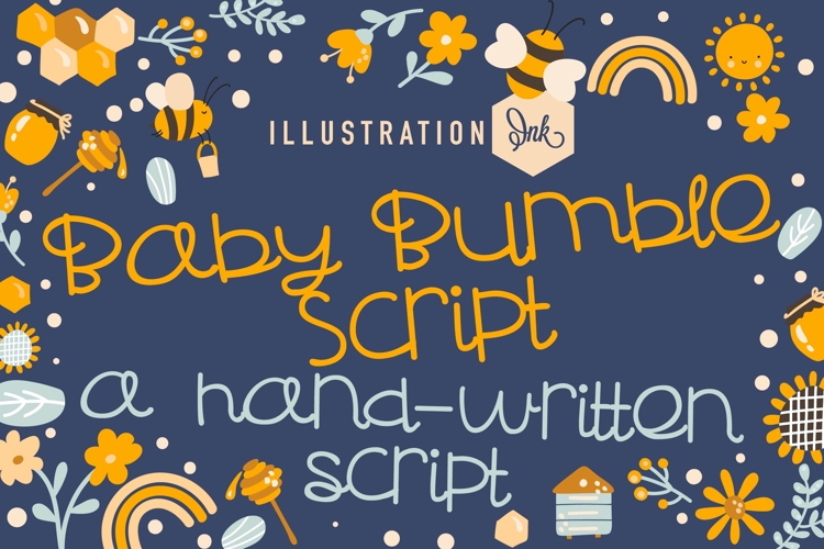 Baby Bumble Script Font Family