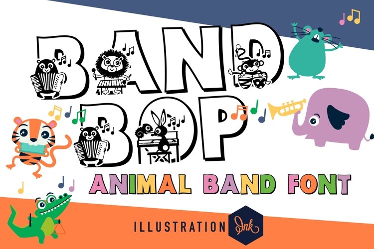 Band Bop Font Family example image 1