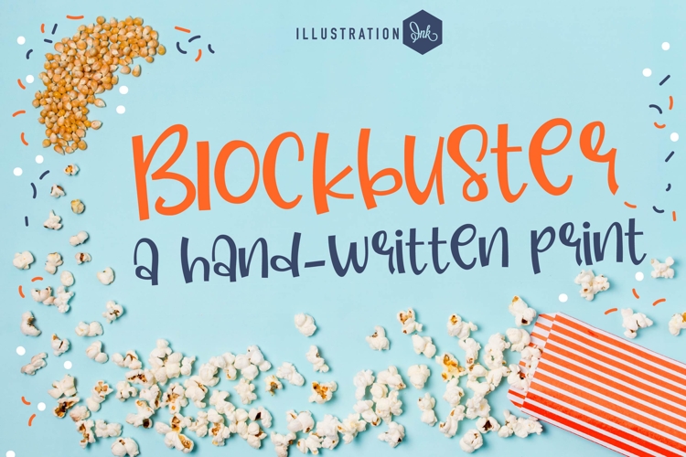 Blockbuster Font Family