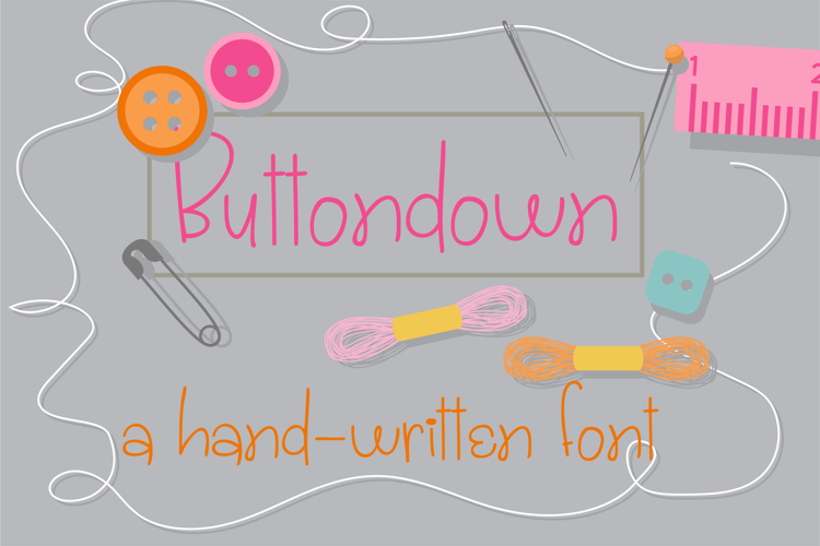 Buttondown Font Family