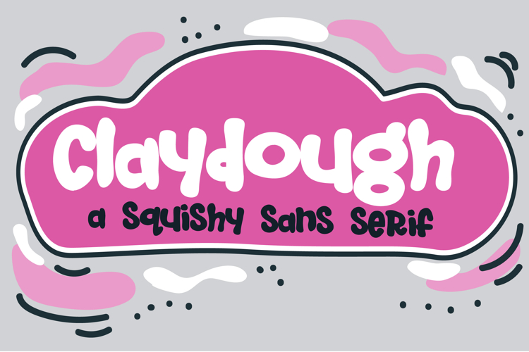 Claydough Font Family