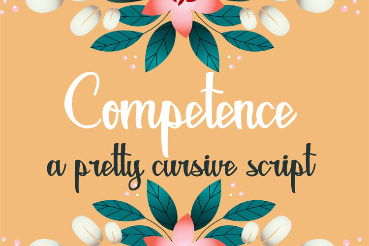 Competence Font Family example image 1