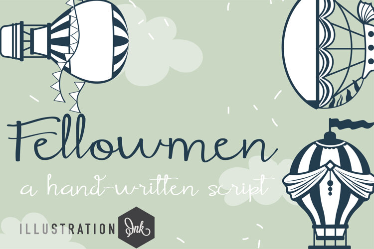 Fellowmen Font Family example image 1
