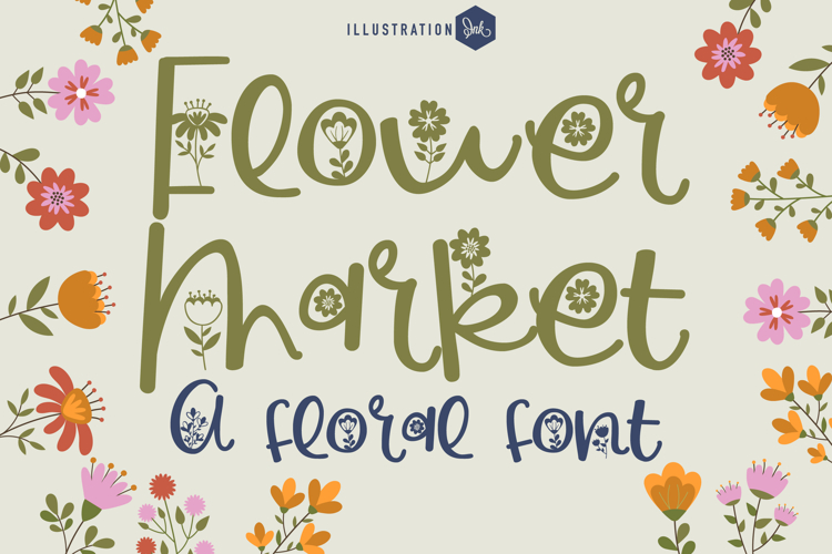 Flower Market Font Family