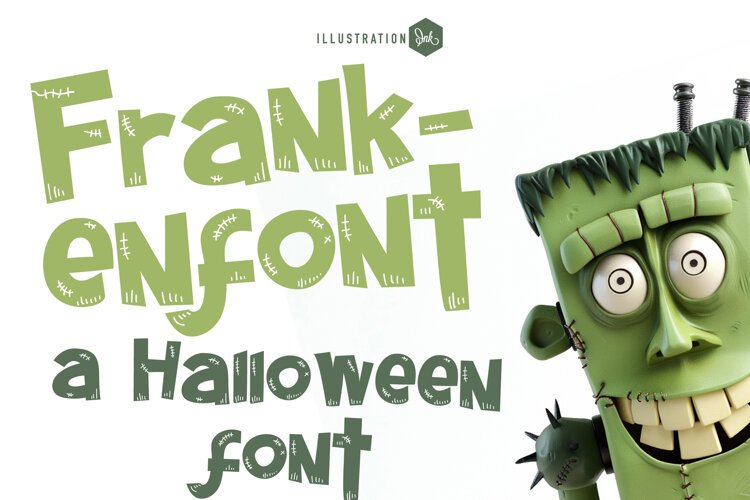Frankenfont Font Family example image 1