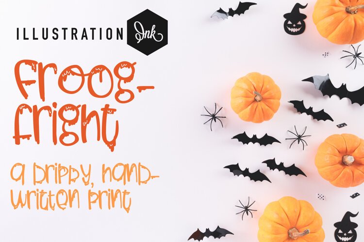 Froog Fright Halloween Font Family