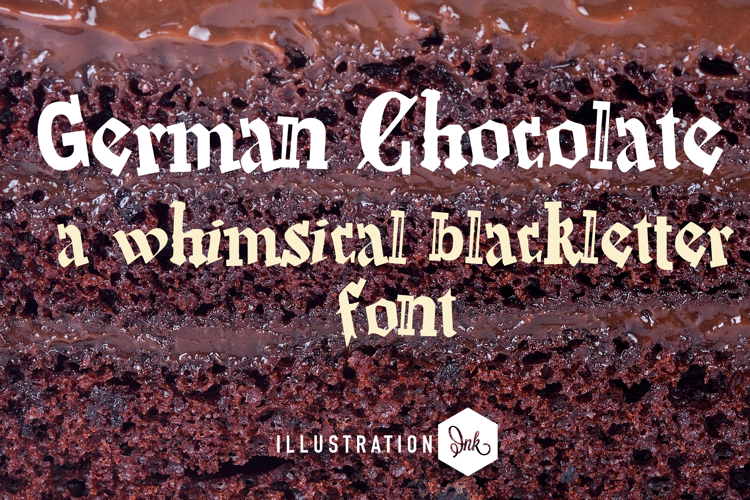 German Chocolate Font Family