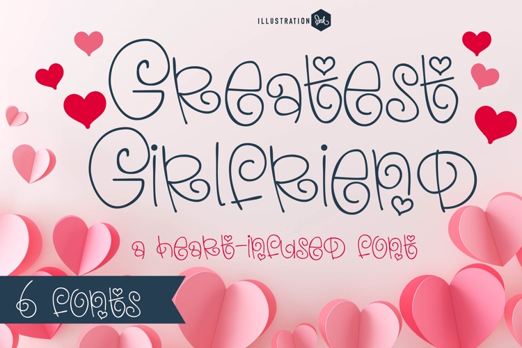 PN Greatest Girlfriend Font Family