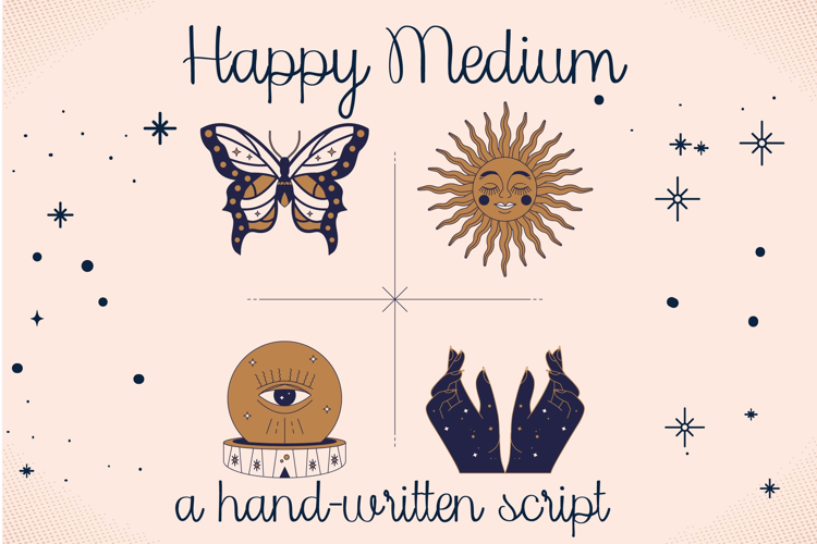 Happy Medium Font Family