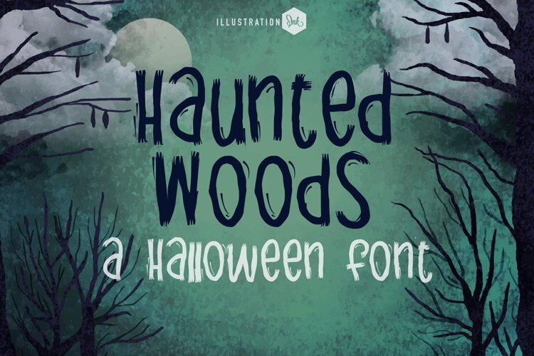 Haunted Woods Font Family example image 1