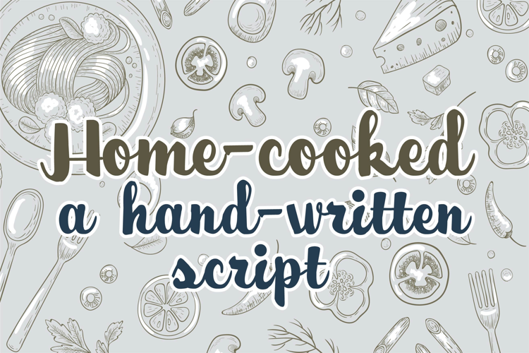 Home-cooked Font Family