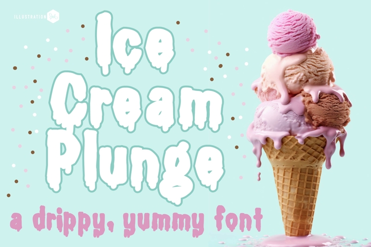 Ice Cream Plunge Font Family