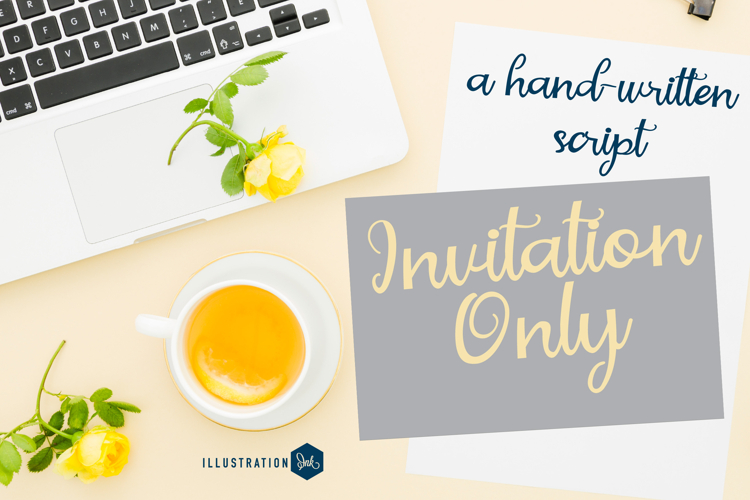 Invitation Only Font Family