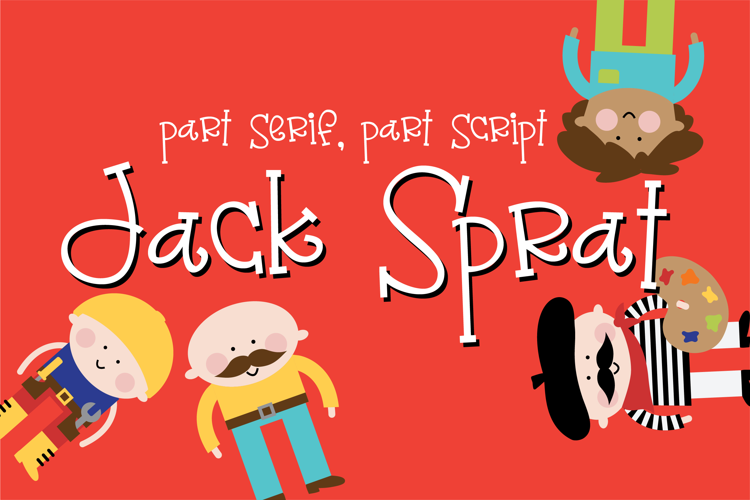 Jack Sprat Whimsical Serif Script Font
