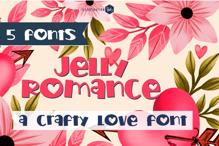 PN Jelly Romance Font Family