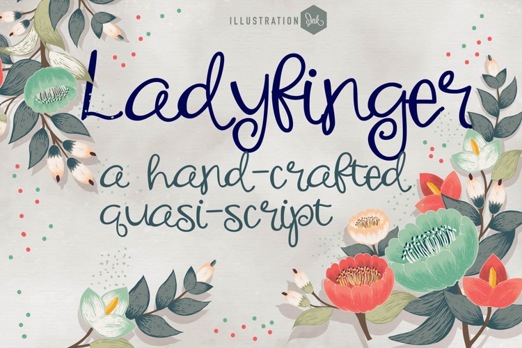 Ladyfinger Font Family