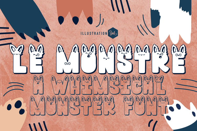 Le Monstre Font Family