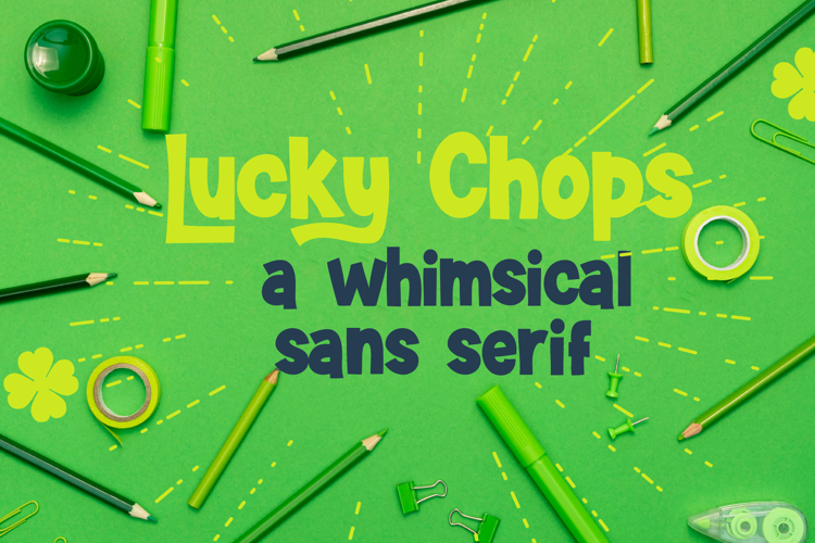 Lucky Chops Font Family