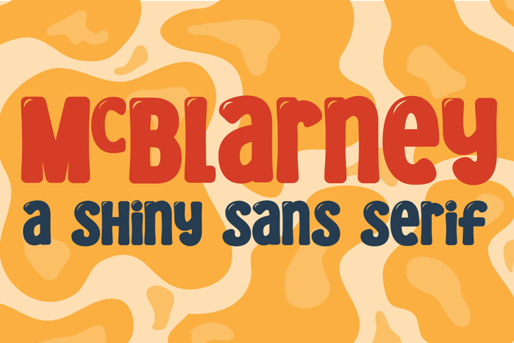 McBlarney Font Family