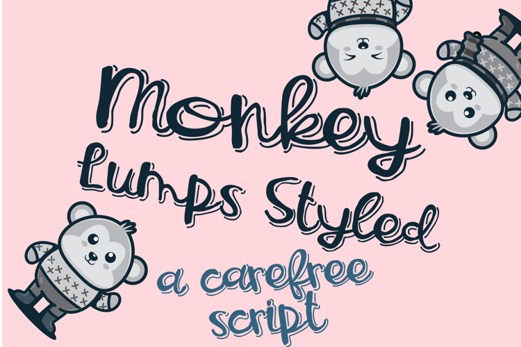 Monkey Lumps Font Family