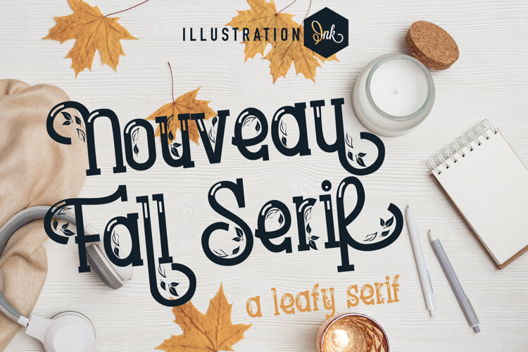 Nouveau Fall Serif example image 1