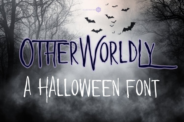 Otherworldly - Spooky Handwritten Halloween Font example image 1