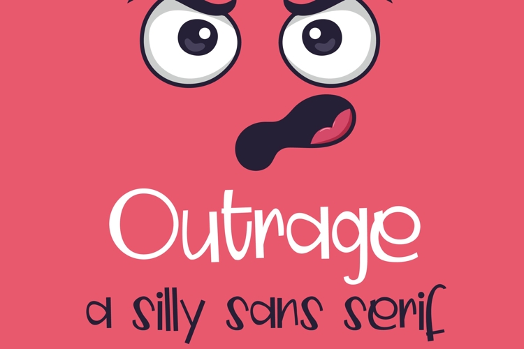 Outrage Font Family