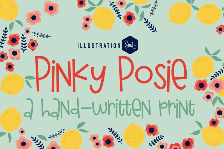 Pinky Posie Font Family