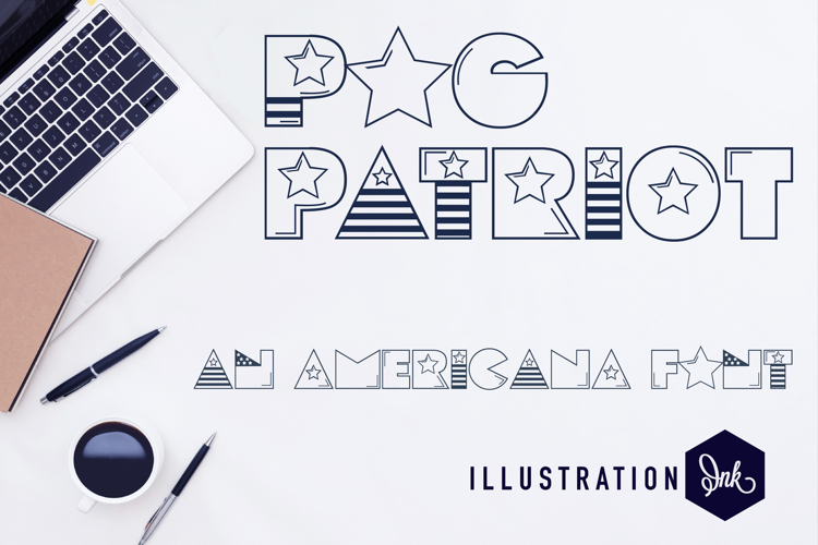 Pog Patriot Font Family
