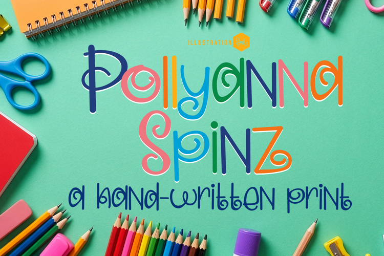 Pollyanna Spinz Font Family