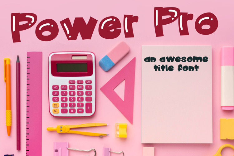 Power Play Font Family