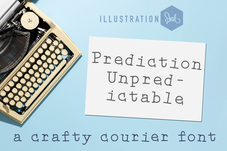 Prediction Unpredictable Font Family