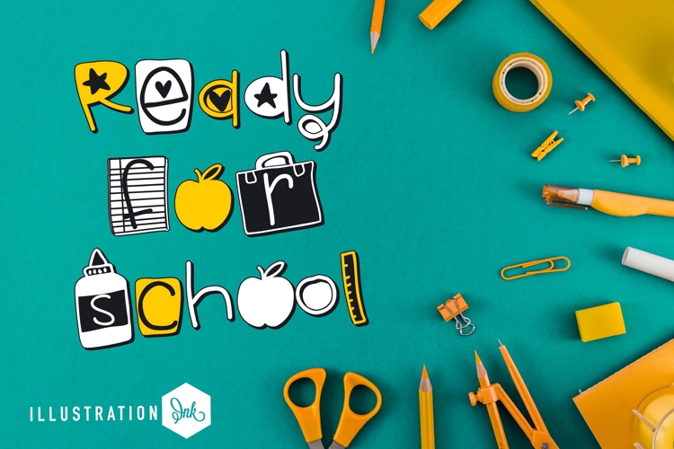 Ready for School Font Family