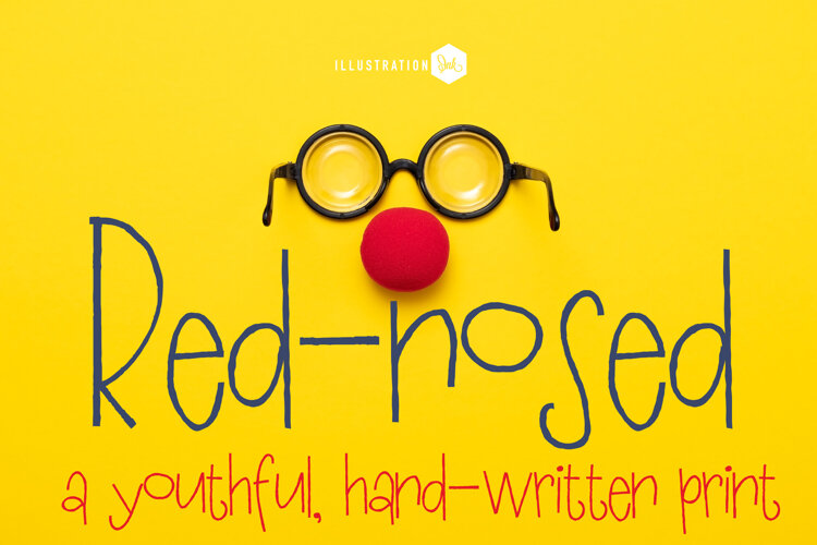 Red-Nosed Font Family example image 1