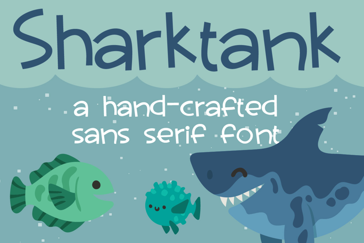 Sharktank Handcrafted Sans Serif Font