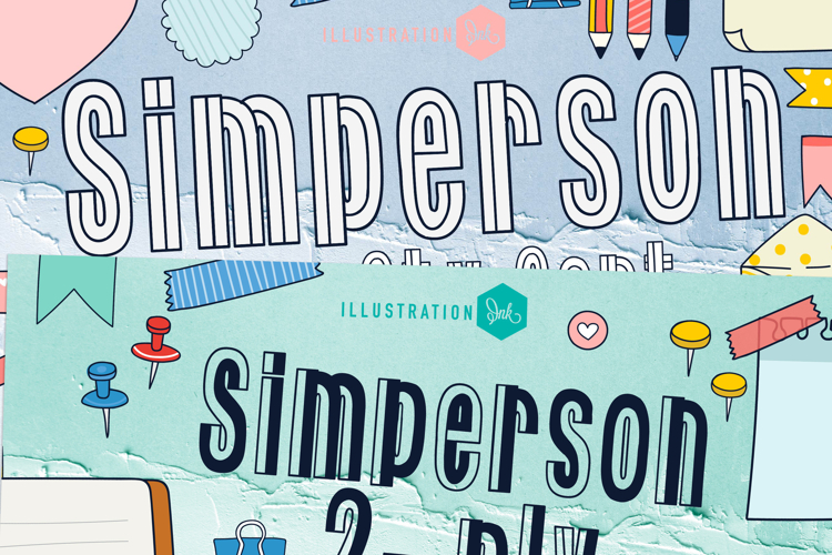 Simperson Font Family