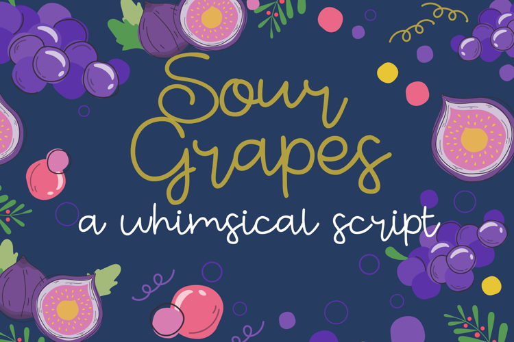Sour Grapes Font Family