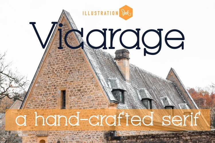 Vicarage Font Family example image 1
